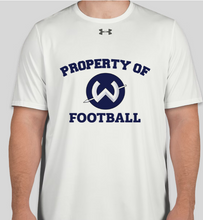 Load image into Gallery viewer, Personalize - Warrior &#39;Property Of&#39; T-Shirt Short Sleeve - Youth (Additional Cost to Personalize)
