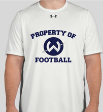 Load image into Gallery viewer, Personalize - Warrior &#39;Property Of&#39; T-Shirt Short Sleeve - Adult (Additional Cost to Personalize)
